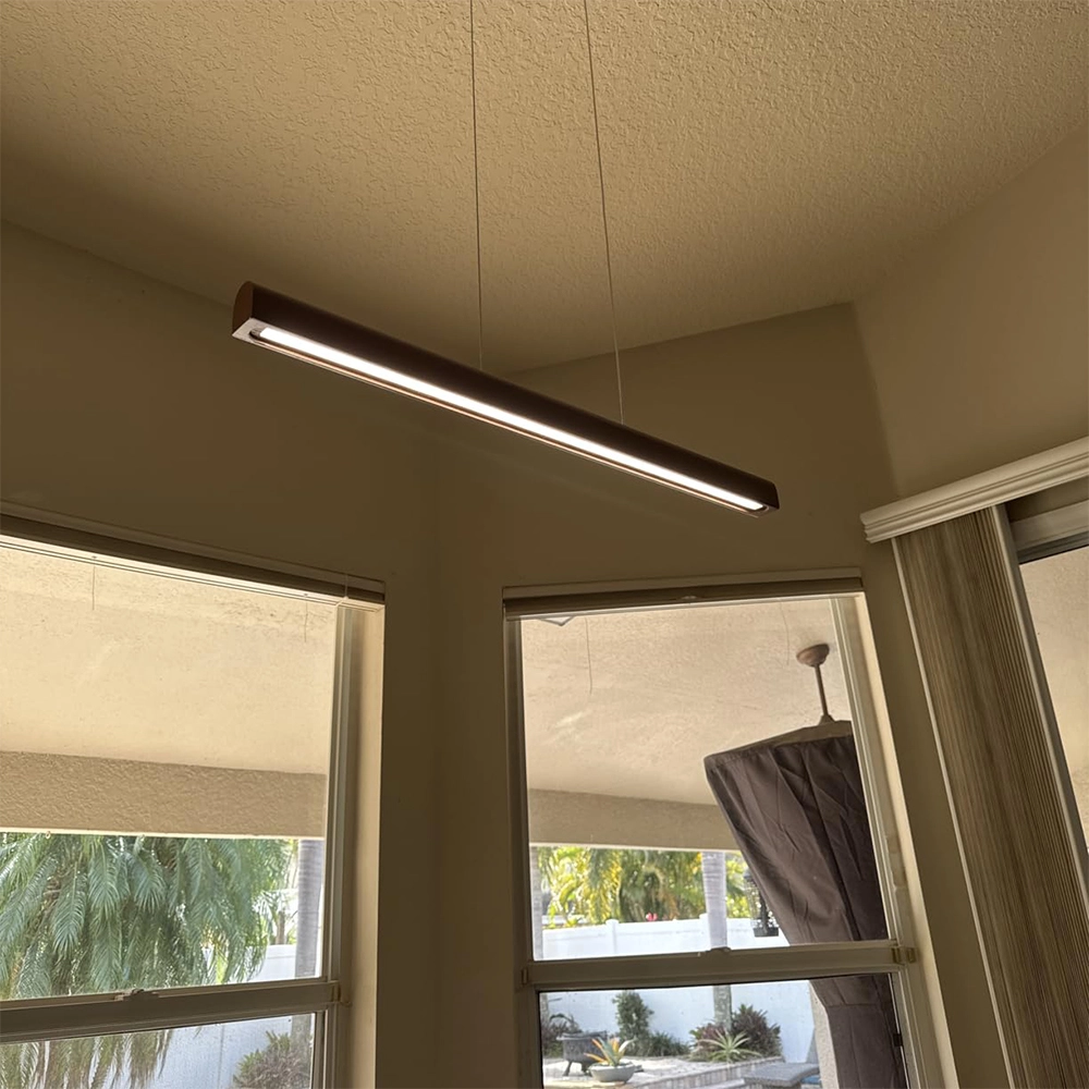 black walnut pendant lighting