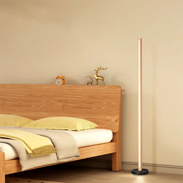 floor lamp natural wood