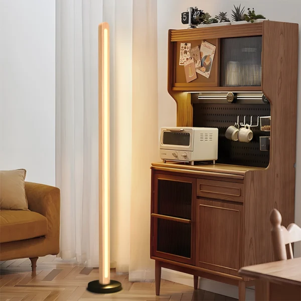 led floor lamp corner