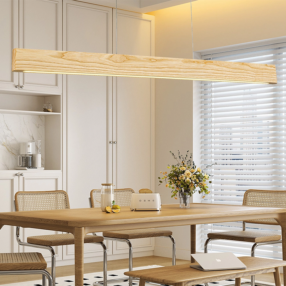 wood chandelier light for restaurant