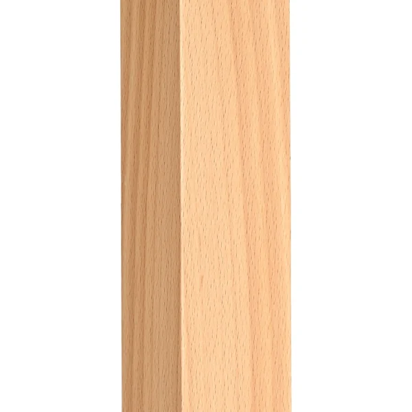 wooden corner floor lampe