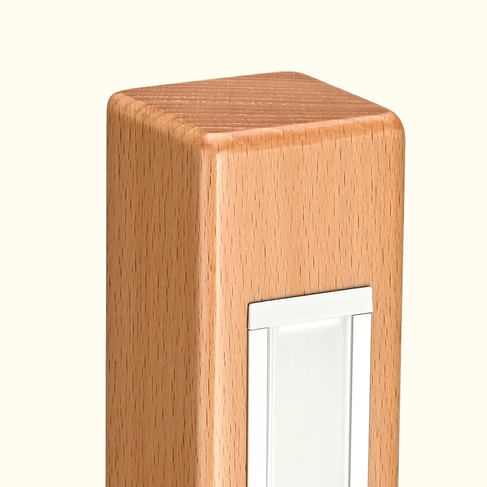 wooden standing lamp for living room